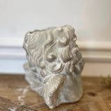 Cement Little Angel Planter - Small