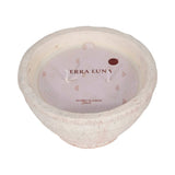 Ceramic Sea Salt and Lemon Bowl Candle - White, 14 Oz