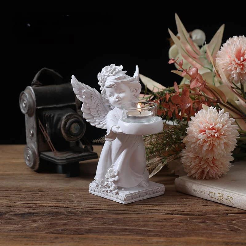 Angel Tea Light Candle Holder