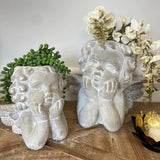 Cement Little Angel Planter - Small